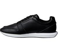 Calvin Klein Men's Runner Trainers Retro Pinch Lace-up, Black (Black/Oyster/White), 10