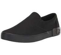 Calvin Klein Men's Ryor Sneaker, Black/Black Canvas 002, 12 UK