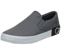 Calvin Klein Men's Ryor Sneaker, Gray, 8.5 UK