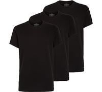 Calvin Klein Men's S/S Crew Neck 3PK Shirt, Black, XL (Pack of 3)