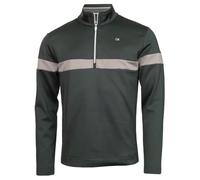 Calvin Klein Mens Scale CK Insul-Lite 1/2 Zip Sweater - Evergreen - XXXL