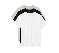 Calvin Klein Men's Shirt, S/S Crew Neck, Multicolour, S, 3PK