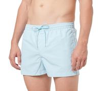 Calvin Klein Men's Short Drawstring LV00N61108 Boardshorts, Blue (Skim Blue), L
