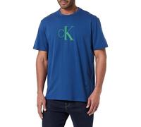 Calvin Klein Men's Short Sleeve Centre Monogram Classic Cotton T-Shirt