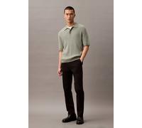 Calvin Klein Men's Slim Cotton Stretch Chino Trouser Black in Grey | Size: 34R Calvin Klein Grey 34R
