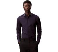 Calvin Klein Men's Slim ESNTL POPLIN NOS STR SLD Dress Shirts, Blue (Night Sky), S