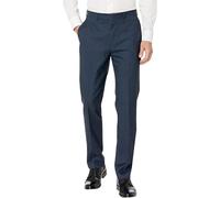 Calvin Klein Men's Slim Fit Dress Pant, Navy, 33W x 30L