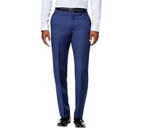 Calvin Klein Men's Slim Fit Suit Separates Business Jacket, Blue Twill, 40W x 30L