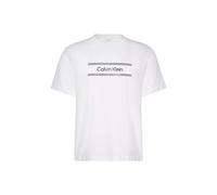 Calvin Klein Men's Ss 20S Eu Spw Stndrd Graphic Tee - Bright White