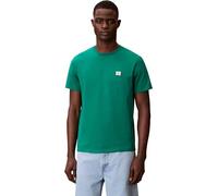 Calvin Klein Men's Ss Badge 30S Jersey Classic Tee Lv04Rc272G Tees, Green, XXL