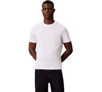 Calvin Klein Men's SS Badge TEE 2PK LV04RD248G Tees, Multi (Maritime Navy/Bright White), XS