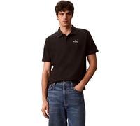 Calvin Klein Men's Ss Easy Monologo Casual Pique Po Lv04rf209g Polos