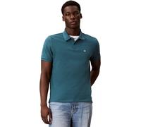 Calvin Klein Men's Ss Monogram Pique Polo Lv040Em269 Polos, Blue (Tahoe Green), M
