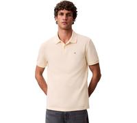 Calvin Klein Men's Ss Monogram Pique Polo Lv040Em269 Polos, White (Vanilla Custard), XL