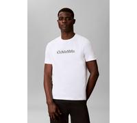 Calvin Klein Men's Ss Puff Standard Graphic Tee Bright White | Size: Medium Calvin Klein White M
