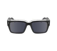 Calvin Klein Men's Sunglasses CK23538S - Black with Solid Grey Lens
