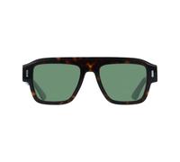 Calvin Klein Men's Sunglasses CK25509S - Dark Havana with Solid Green Lens