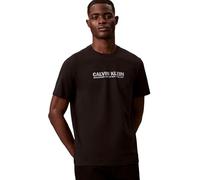 Calvin Klein Men's SS 30s WHSL SP GRAP LV04RE820G, Black, S