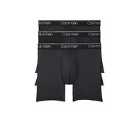 Calvin Klein Men's Tall Size Underwear Micro Stretch 3-Pack Boxer Brief, 3 Black, Large