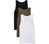 Calvin Klein Men's, Tank 3Pk Lv00Nb4184, Tank Top, Black W/White EMB/White W/Black E, L