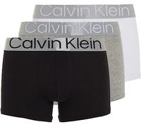 Calvin Klein Men's Trunk, Black/White/Grey Heather, S
