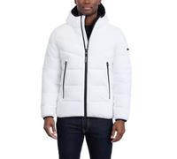 Calvin Klein Men's Winter Coat - Puffer Stretch Jacket With Sherpa Hood Jacket