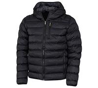 Calvin Klein Mens Woven Jacket - Black/Lime - XL
