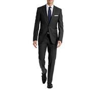 Calvin Klein mensMLBI17NWSlim Fit Stretch Suit Separates - Custom Jacket & Pant Size Selection Solid Long Sleeve Suit Jacket - Gray - 30W x 29L