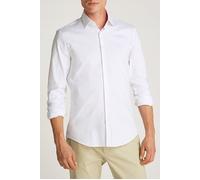 Calvin Klein Mini Structure Slim Bright White size 42 | Casual Shirts Outlet | Men | White 42