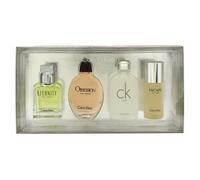 Calvin Klein Miniature Gift Set 15ml Eternity EDT + 15ml Obsession EDT + 15ml CK One EDT + 15ml Escape EDT