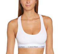 Calvin Klein Modern Cotton Bralette Bra Top F3785E White Small