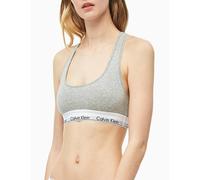 Calvin Klein Modern Cotton Bralette - Grey Heather - XS - 8