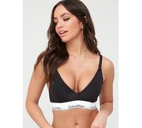 Calvin Klein Modern Cotton Modal & Maternity Bra, Black, Size Xs, Women Black
