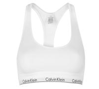 Calvin Klein Modern Cotton Logo Bralette - White white 14 (L)