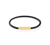 Calvin Klein Modern Grid Bracelet Bracelet Leather 35000423 - Man Black