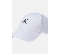 Calvin Klein Monogram Embroidery Cap Bright White size OS | Outlet | Women | White OS