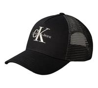 Calvin Klein 'Monologo' 5 Panel Mesh Back Cap - Na Black
