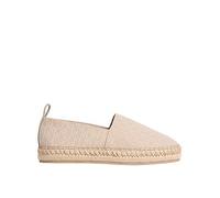 Calvin Klein Oblique Espadrilles, Grey, Size 36, Women Grey