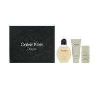 Calvin Klein Obsession For Men 3 Piece Gift Set: Eau de Toilette 125ml - Aftersh | TJ Hughes