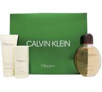 Calvin Klein Obsession Gift Set 125ml EDT + 100ml Aftershave Balm + 75g Deodorant Stick