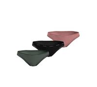 Calvin Klein Pack of 3 Bikini Briefs Green/black/rose