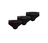 Calvin Klein Pack of 3 Hipster Briefs Black
