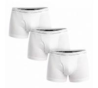 Calvin Klein Pack of 3 Men's Cotton Classics Short Boxers NB4002A | Men's underwear, 100% cotton boxers, mid-rise design, functional opening, short leg
