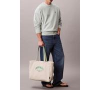 Calvin Klein Premium Terry Monogram Sweatshirt Pale Meadow size S | Sweaters Outlet | Men S