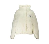 Calvin Klein Puffer Jacket Boxy Fit CW0CWD001 - White - XS