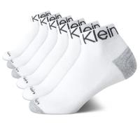 Calvin Klein Quarter Socks for Women - 6 Pack Padded Ankle Socks - Quarter Cut Breathable Lightweight Athletic Design, White, assorted, 4-10