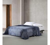 Calvin Klein - Queen Blanket, Soft Plush Bedding, Medium Weight Bed Blanket (Slate Blue, Queen)