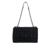 Calvin Klein Re-Lock Quilt Shoulder Bag Lg, Black, One Size