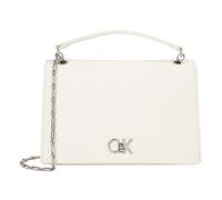 Calvin Klein Re-Lock Shoulder bag 25 cm white