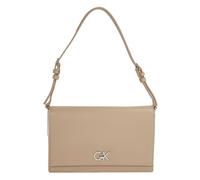 Calvin Klein Re-Lock Shoulder Bag 26 cm brown